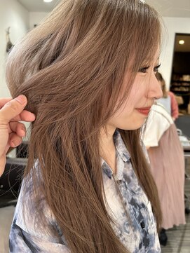 ヘアメイク エイト キリシマ(hair make No.8 kirishima) ミルクティーベージュ ミルクティーグレージュ