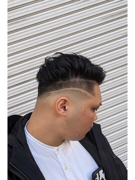 クフィア メンズヘアー カンポ 天王寺店(CUFFIA MEN'SHAIR CAMPO) スキンフェード×バーバースタイル／ベリーショート