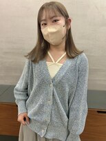 ニール シトロン 名古屋 伏見 丸の内(NEELU citron)&nbsp;【Neelu_citron_tomoya】1ブリーチでできるくすみベージュ