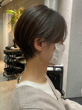 ティダスマイル ふじみ野店(tida smile) グレージュカラーx横顔美人ショート