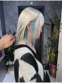 レイヤーカットナチュラルハイトーンデザインカラー[立川駅]