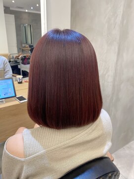 ジーナ 船橋(Zina) 髪質改善＊マチルダボブアッシュカラー＊美髪【Zina船橋】