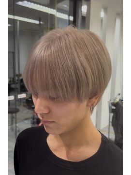 アフューズバイストゥー(Vfuse by StueW) メンズハイトーンミルクティーベージュ