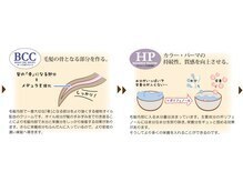 《BCC》毛髪の骨となる部分を作る。《HP》カラー・パーマの持続性、質感を向上させる。(大宮駅oggi otto)
