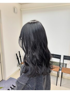 メリア(meria) ブルーブラック/韓国ブラック