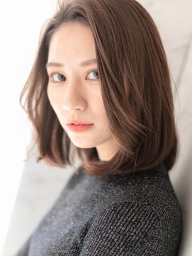 ローレン(LOREN) 30代40代○韓国風巻き髪/結べる長さのレイヤーボブ
