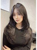 レイヤーカット/韓国レイヤー/2way前髪#浜松駅#レイヤーカット