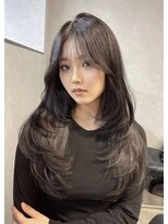 シエンゴールド(CIEN gold)&nbsp;レイヤーカット/韓国レイヤー/2way前髪#浜松駅#レイヤーカット