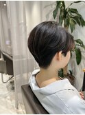 ショート/ショートボブ/くせ毛