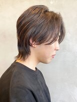 エリマバイフィフス 調布(elima by fifth) 調布センターパートフェザーパーマニュアンスツイストスパイラル