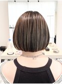 ショートカット/ショートボブ/ハイライト/ミニボブ