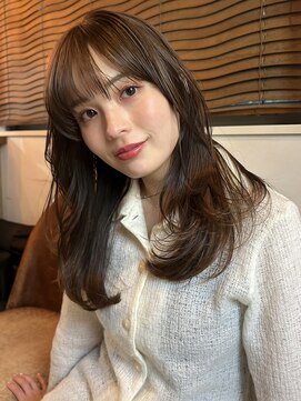 トレス(TRESS) レイヤーカット/くびれヘア/フェイスレイヤー/ブリーチなし