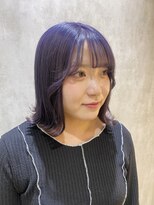 フィゼル あべのルシアス店(Aujua fizelle)&nbsp;寒色ラベンダー