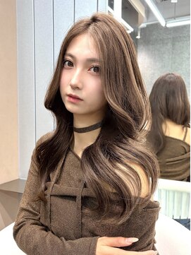 グロー オオミヤ アネックス 大宮(GLROW OMIYA ANNEX) マロンブラウン秋トレンドカラー髪質改善カラーくびれヘア