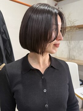 カーム(calm) 黒髪カタログ/クラゲヘアー/オリーブグレー/鹿島田