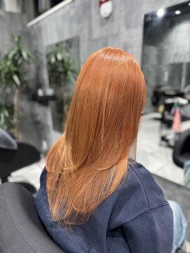 シェリール(Cherir) オレンジベージュ/レイヤーカット