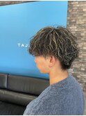 パーマ×ハイライト