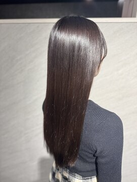 アンベル(ANBEL) 小顔/オリーブグレー/ココアベージュ/黒髪/暗めカラー/髪質改善