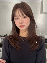 フィルムス 大阪本町(FILMS)&nbsp;艶髪ロング/オリーブカラー/ブラウンカラー/レイヤーカット