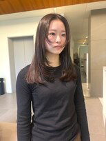 ローレンアオ(LOREN AO)&nbsp;【LOREN AO】レイヤーカット/オリーブベージュ