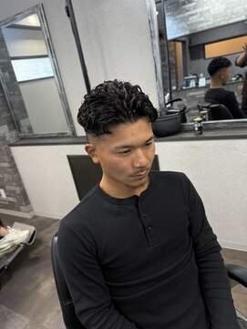 アディクション(Addiction) スキンフェード×パーマ