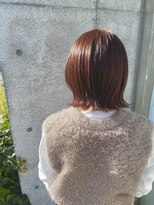 ニコ(NICO by KENJE)&nbsp;くびれボブ／ピンクブラウン