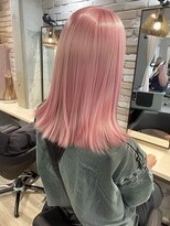 ネハス 名古屋栄店(nehus.)&nbsp;ブリーチ/クラゲヘアー/小顔に見せるヘア/ココアベージュ