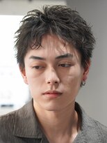 フィフス 大分(fifth)&nbsp;大分ルーズパーマメンズカットスパイキーショート刈り上げ