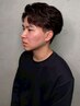 メンズカット+炭酸ヘッドスパ+スタイリング込 ¥7,150