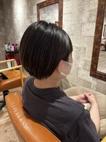 ヘアサロン アプリ(hair salon APPLI)&nbsp;コンパクトショートボブ♪