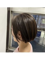 アンリエラ(Unliera)&nbsp;ナチュラルハイライトグレージュ×ミニボブ
