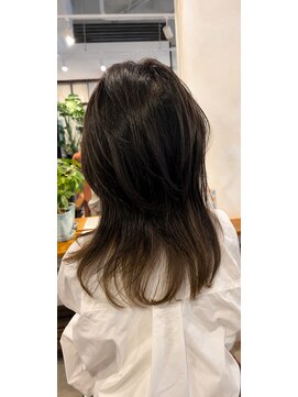 モップス 金沢文庫店(MOPS) シャギーレイヤー×インナーカラー