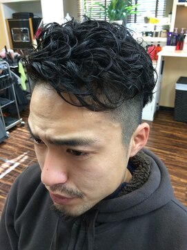 ヘアースタイリストサロン レオン 神立店(HAIR STYLIST SALON LEON) LEON神立店　THE男!!2ブロック刈り上げパーマ