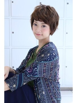 美容室 パルス 静岡鷹匠店(PALS) ナチュラルショート　パーマ