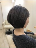 黒髪ショートボブ