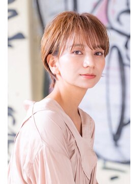 ケイト(kate) 【kate 】☆大宮 ハンサムショート×オレンジベージュ