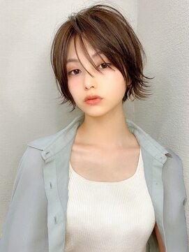 シルクレイ 吉祥寺店(Silk-lei) 小顔カット×ことりベージュ 20代30代40代/Silk-lei吉祥寺