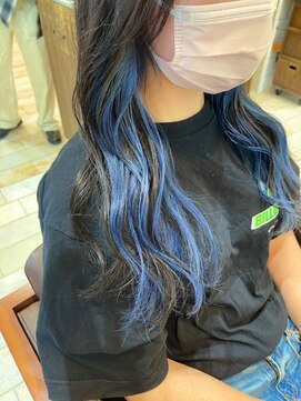 ネオリーブ アンド 渋谷店(Neolive &) 【Neolive&渋谷店】韓国風ブルーインナー