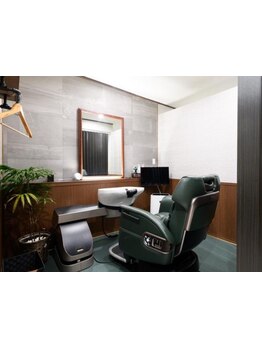 【理容室/京成立石/青砥】他のお客様の目を気にせず過ごせるゆったりとした完全個室完備☆