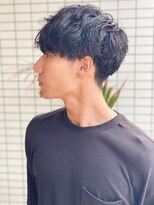 スウェル 船橋店(Swell)&nbsp;ハイライト/マッシュパーマ/ウルフ/波巻き/メンズ