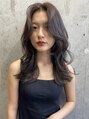 ピア ヘアーデザイン プレミアム(Pia hair design premium) 前髪なしのかきあげヘア/透明感のある暗めカラー◎