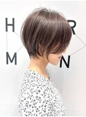 横顔美人ショート20代30代40代50代