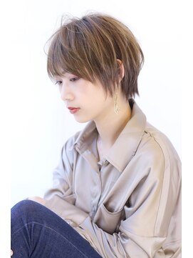 オーロ 千里山店(ORO) 20代30代40代50代ボブルフネビージュ小顔ワンレンショート