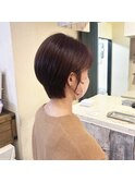 20代30代40代人気大人美人くびれショートヘアピンクブラウン
