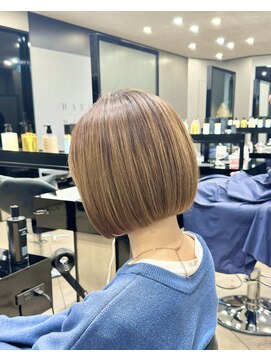 ハルキ ミナト ジャパン オオサカ(HARUKI MINATO japan OSAKA) ボブ 20代30代40代ヘア 小顔 大阪ボブ 梅田