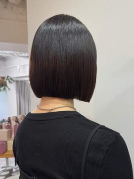 ラフ 立川(Laff) 簡単スタイリング/切りっぱなしボブ/立川/簡単スタイリング