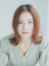 ジル 六町店(JILL) 外ハネミディアムヘアスタイル