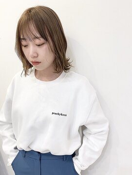 グッドフェローズ ミナミホリエ(GoodFellas minamihorie) 柔らかハイトーンベージュ