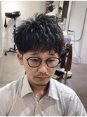 ダウンバングスパイキーショート