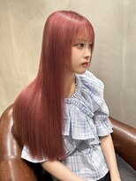 ロンド ジュルード 名古屋(Lond jeloud)&nbsp;ブリーチ2回コーラルピンクカラー